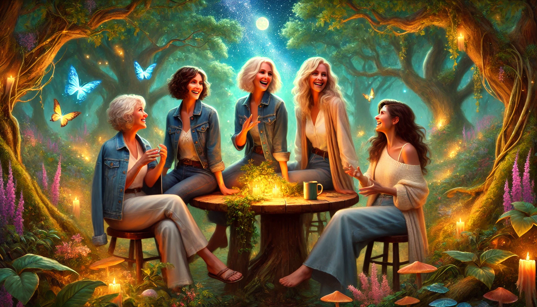 wisdom and magick website page header